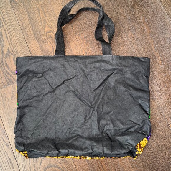 Mardi Gras Sequin Tote - Picture 3 of 4